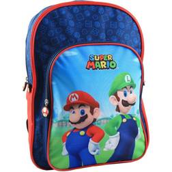 Nintendo Super Mario Backpack 19L - Red/Blue