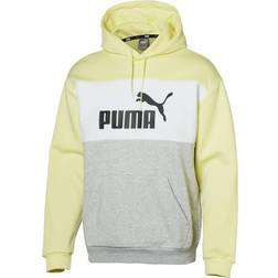 Puma Colorblock Hoodie - Yellow Pear