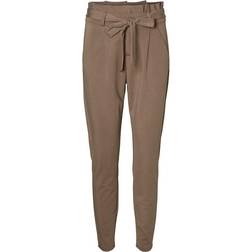 Vero Moda Eva Loose Fit Trousers - Brown/Bungee Cord