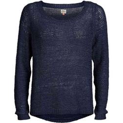 Only Geena Xo L/S Pullover Knt - Azul