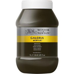 Winsor & Newton Acrylic Paint Galeria Black 1000ml