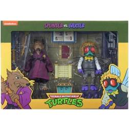 NECA Teenage Mutant Ninja Turtles Splinter & Baxter