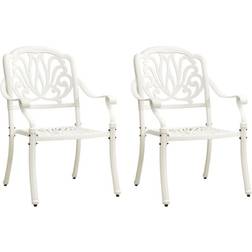 vidaXL 315569 2-pack Garden Dining Chair