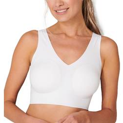 Schiesser Invisible Soft Bustier Reggiseno Sportivo - Weiß