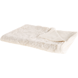Beliani Tourza Filt Vit (200x150cm)