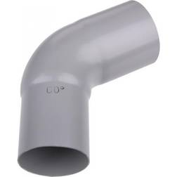 Plastmo Grå Rain Gutter (PLA-5226140)