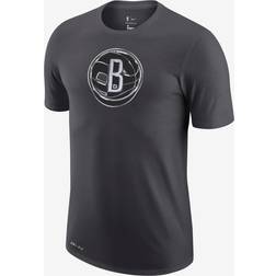 Nike Dri-FIT NBA Logo Brooklyn Nets Earned Edition T-shirt - Anthracite