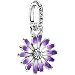 Pandora Charm Pendant Marguerite Violette Garden Multicolore