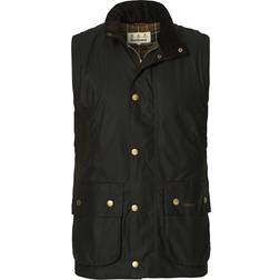 New Westmorland Waxed Vest - Olive