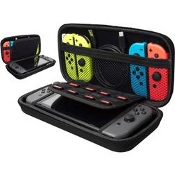 Tech of Sweden Nintendo Switch Hard Storage Case Black