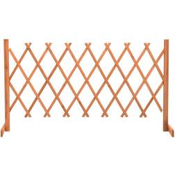 vidaXL Garden Fence with Trellis