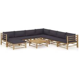 vidaXL 3058229 Loungeset, 1 Bord inkl. 7 Soffor