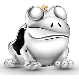 Pandora Frog Prince Charm - Silver/Gold