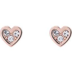 Ted Baker Boucles oreilles Femme TBJ2398-24-02 Transparent, Doré rose