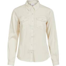 Vila Denim Shirt - Beige
