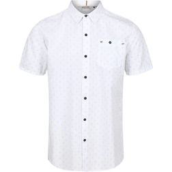 Regatta Dalziel Short Sleeved Shirt - White