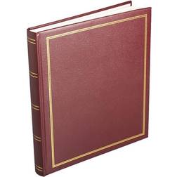 Diamond Photo Album Adhesive White Leaves