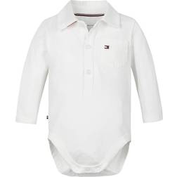 Tommy Hilfiger Baby Boy Poplin Body - White (KN0KN01183-YBR)