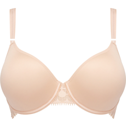 Chantelle Day to Night Smooth Custom Fit Bra - Nude Blush