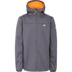 Trespass Zeek Giacca Softshell Impermeabile - Grigio/Nero/Rosso Men