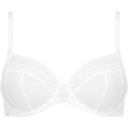 Chantelle Parisian Allure Unlined Plunge Bra - White