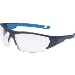 Uvex 9194 I-Works Spectacles - Anthracite/Blue