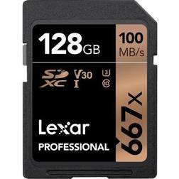 LEXAR Professional SDXC Class 10 UHS-I U3 V30 667x 128GB