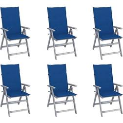 vidaXL 3065327 6-pack Silla de jardín para comedor