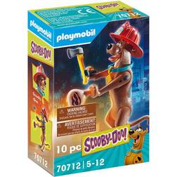 Playmobil Scooby Doo ! Collectible Firefighter Figure 70712