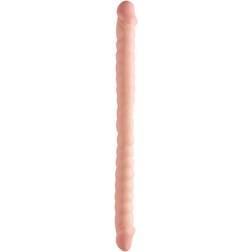 Pipedream Basix Rubber Works 18" Ribbed Double Dong