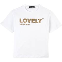 DSquared2 D2Kids Lovely T-Shirt - White (DQ0183D00A8JDQ10U)