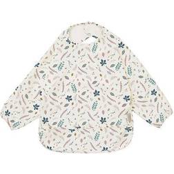 Cam Cam Copenhagen Sleeved Bib Pressed Leaves Rose