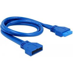 DeLock 3.0 USB 19pin - USB 19pin Header M-F 0.4m