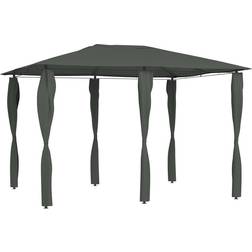 vidaXL Gazebo with Sidewall 3x4 m