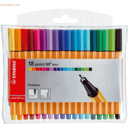 Stabilo Point 88 Mini Fineliner 18-pack