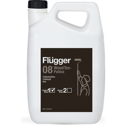 Flügger 08 Wood Tex Patina Träfärg Silver 1L