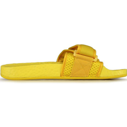 Adidas Pharrell x Chancletas Hu Slides 'Bold Gold' Yellow Men's