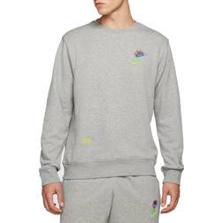 Nike Sportswear Essentials+ French Terry Crew Sweatshirt - Dark Grey Heather