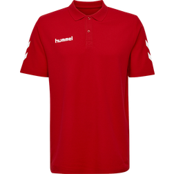 Hummel Go Kid's Cotton Poloshirt - Red (203521-3062)