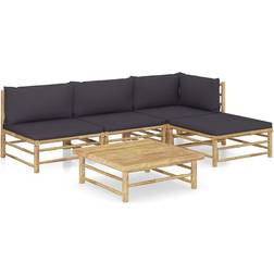 vidaXL 3058192 Loungeset, 1 Bord inkl. 2 Stolar & 3 Soffor