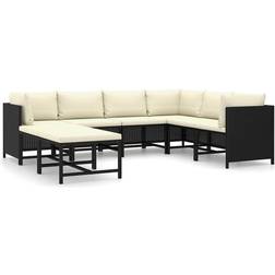 vidaXL 3059798 Lounge-Set, Tisch einschl. 6 Sofas