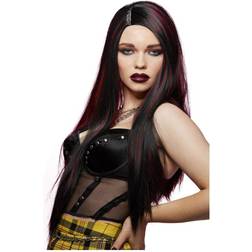 Smiffys Manic Panic Vampire's Kiss Wig