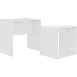 vidaXL - Sofabord 30x48cm 3stk