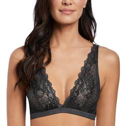 Wacoal Lace Perfection Bralette - Charcoal