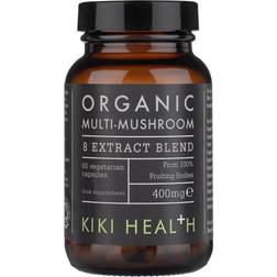 Kiki Health Organic Multi Mushroom 8 Extract Blend 60 stk