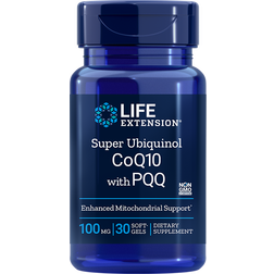 Life Extension Super Ubiquinol CoQ10 with PQQ 100mg 30 stk