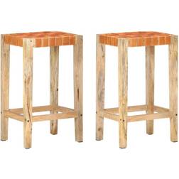 vidaXL - Barstol 75cm 2stk