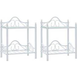 vidaXL 2467 Nattbord 30.5x45cm