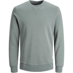 Jack & Jones Basic Crewneck Sweatshirt - Gray/Sedona Sage