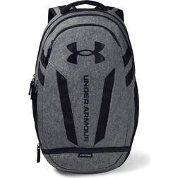 Under Armour Hustle 5.0 Backpack - Black/Graphite Medium Heather